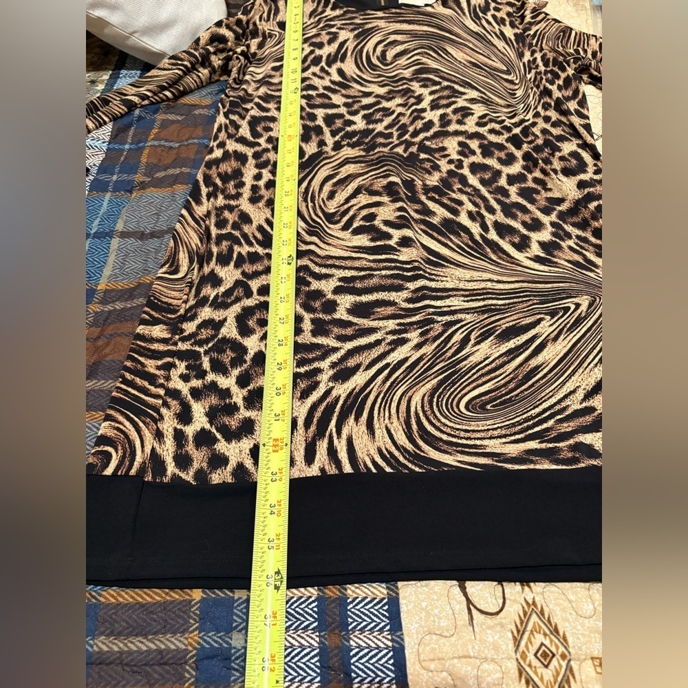 Michael Michael Kors long sleeve leopard print Dress - Picture 13 of 14